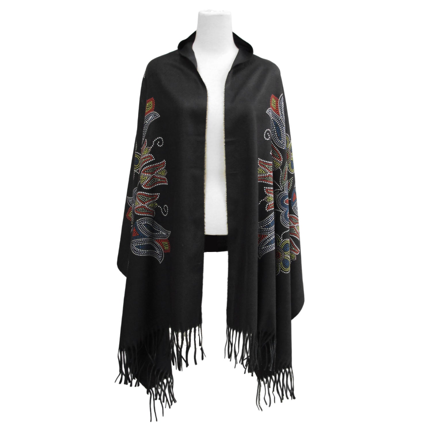 Deb Malcolm Silver Threads Eco-Shawl - Out of Stock