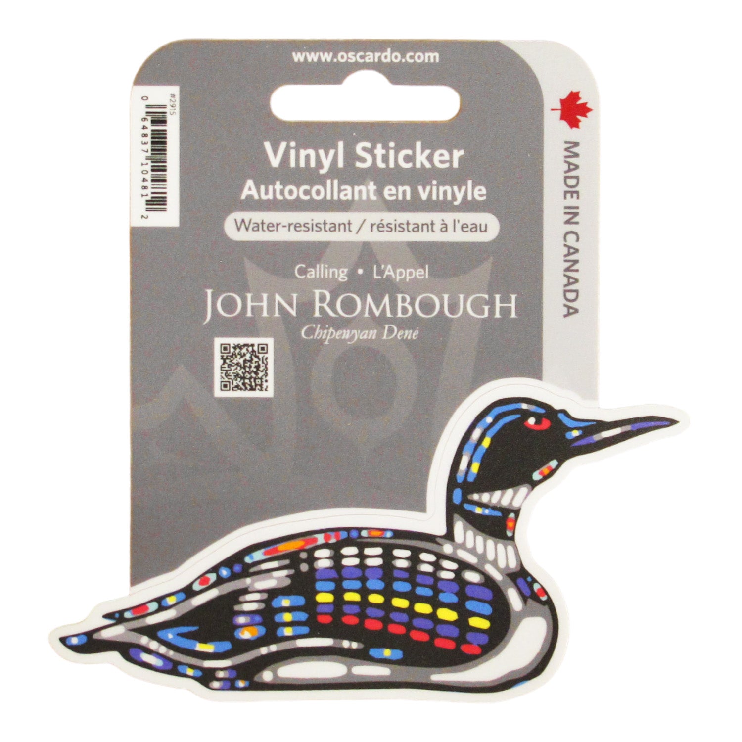 John Rombough Calling Vinyl Sticker