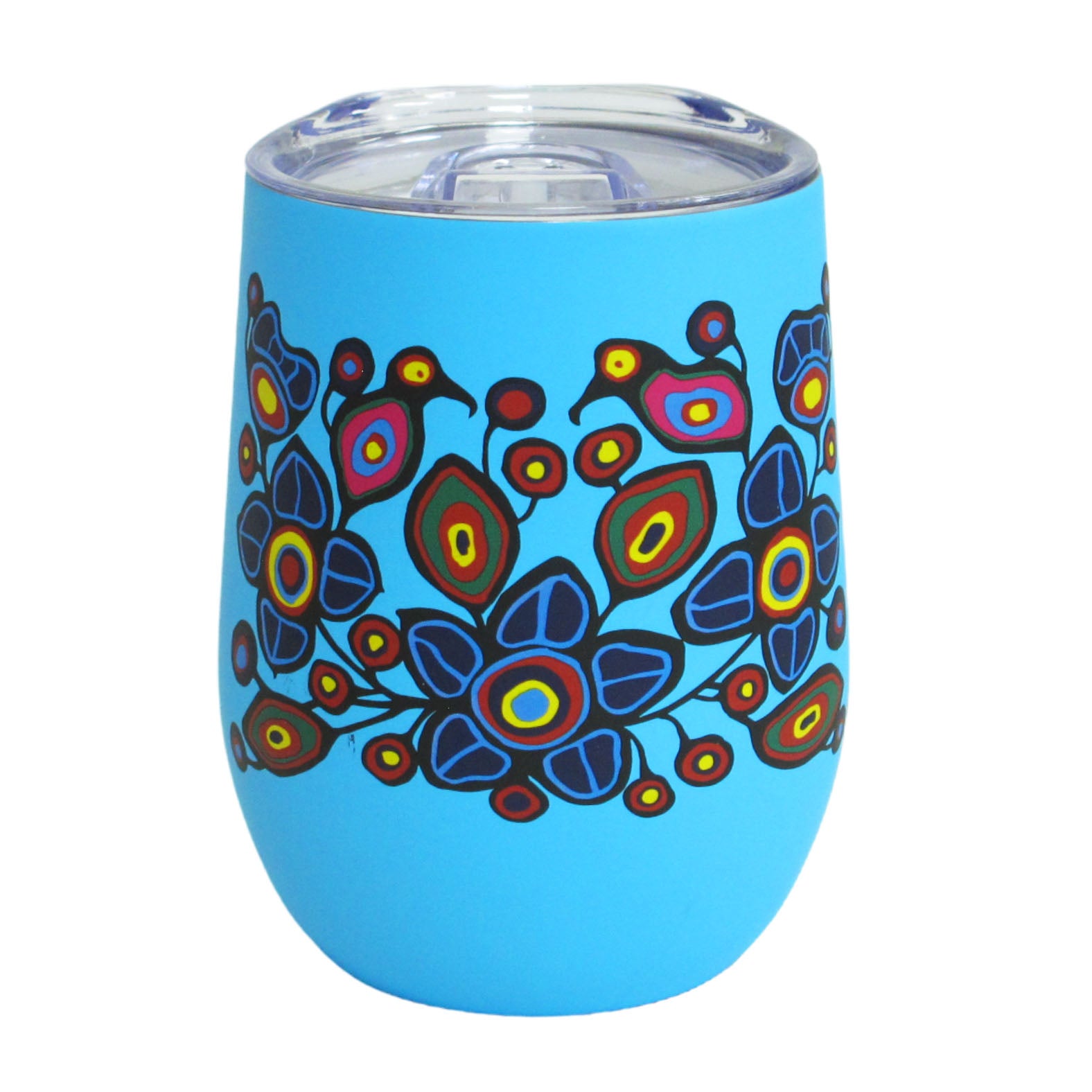 Norval Morrisseau Flowers & Birds Tumbler - Out of Stock