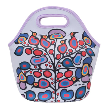 Norval Morrisseau Woodland Floral Insulated Lunch Bag - Oscardo