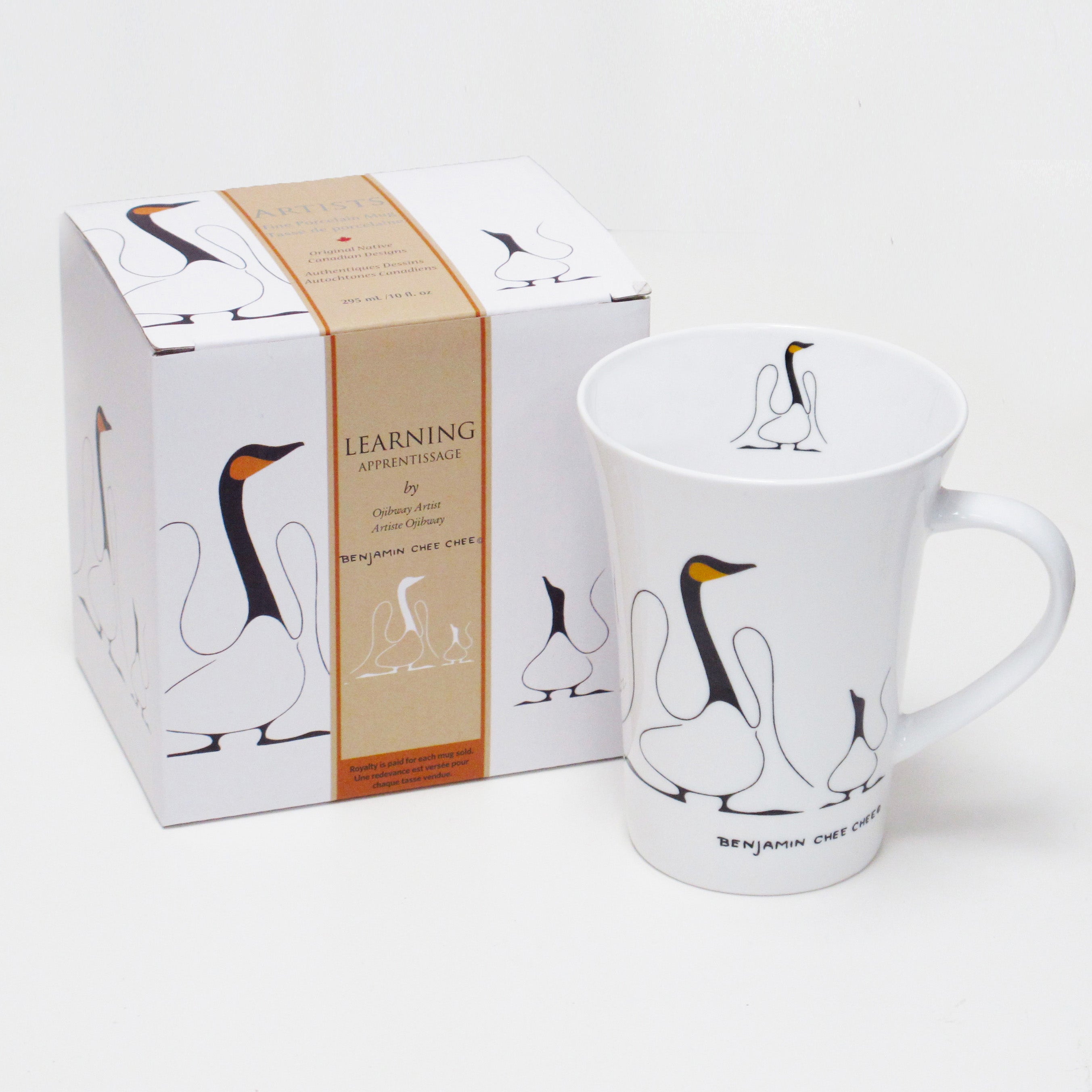 Benjamin Chee Chee Learning Porcelain Mug - Out of Stock