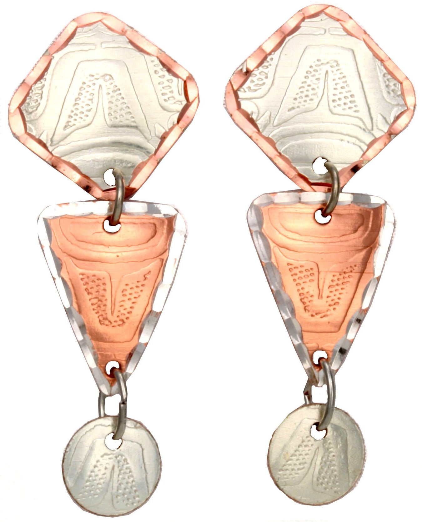 CR Copper Earrings - Oscardo