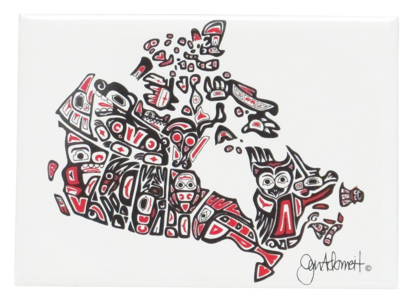 Jennifer Adomeit Our Home & Native Land - Oscardo