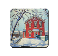 Red House in Winter - Oscardo