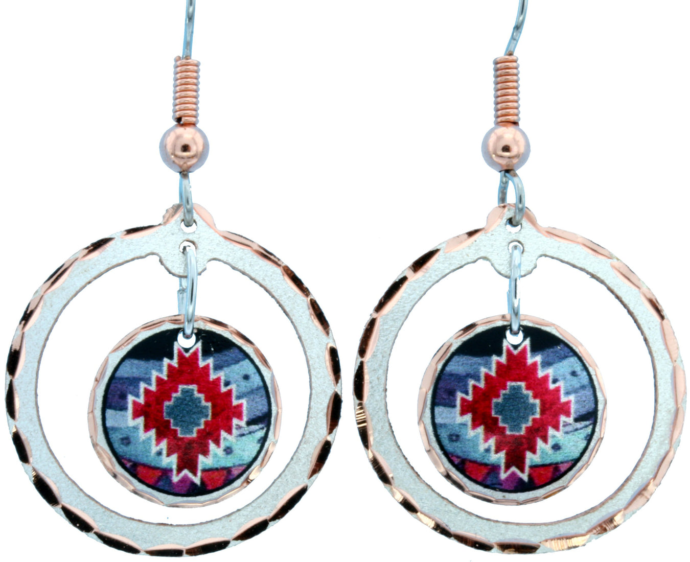 ER Round Colour Earrings - Oscardo