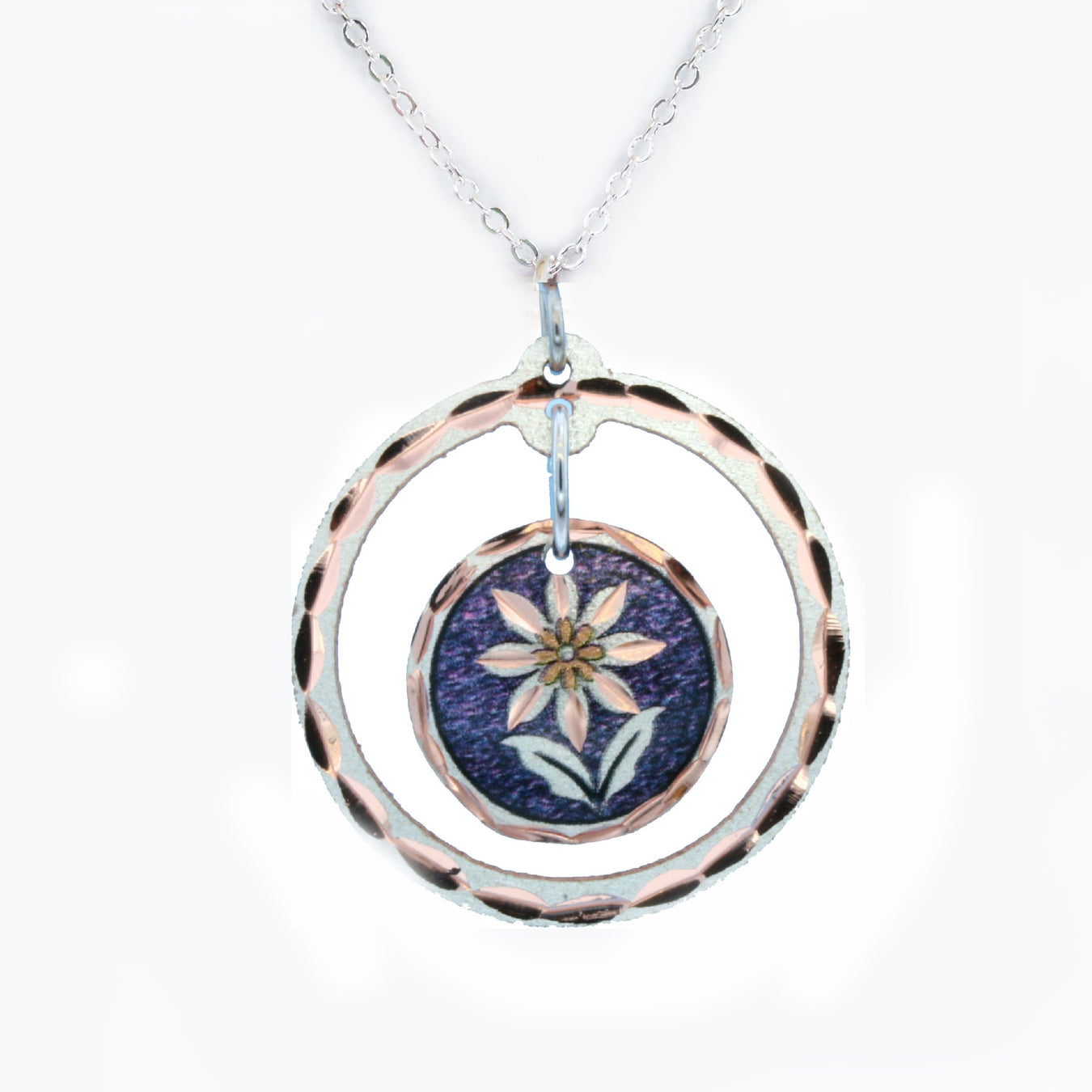 CNEF Round Flower Necklaces - Oscardo