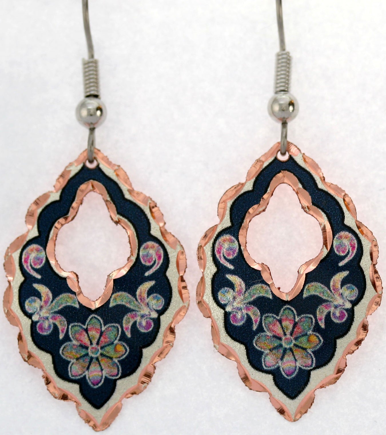 Colourful Flower Earrings - Oscardo