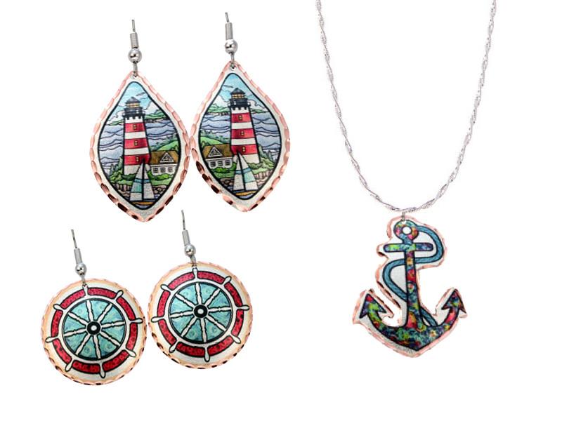Marine Collection Copper Jewellery - Oscardo