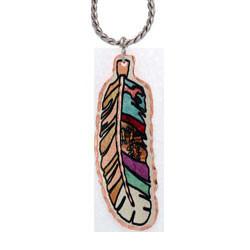 Colourful Feather Necklaces - Oscardo