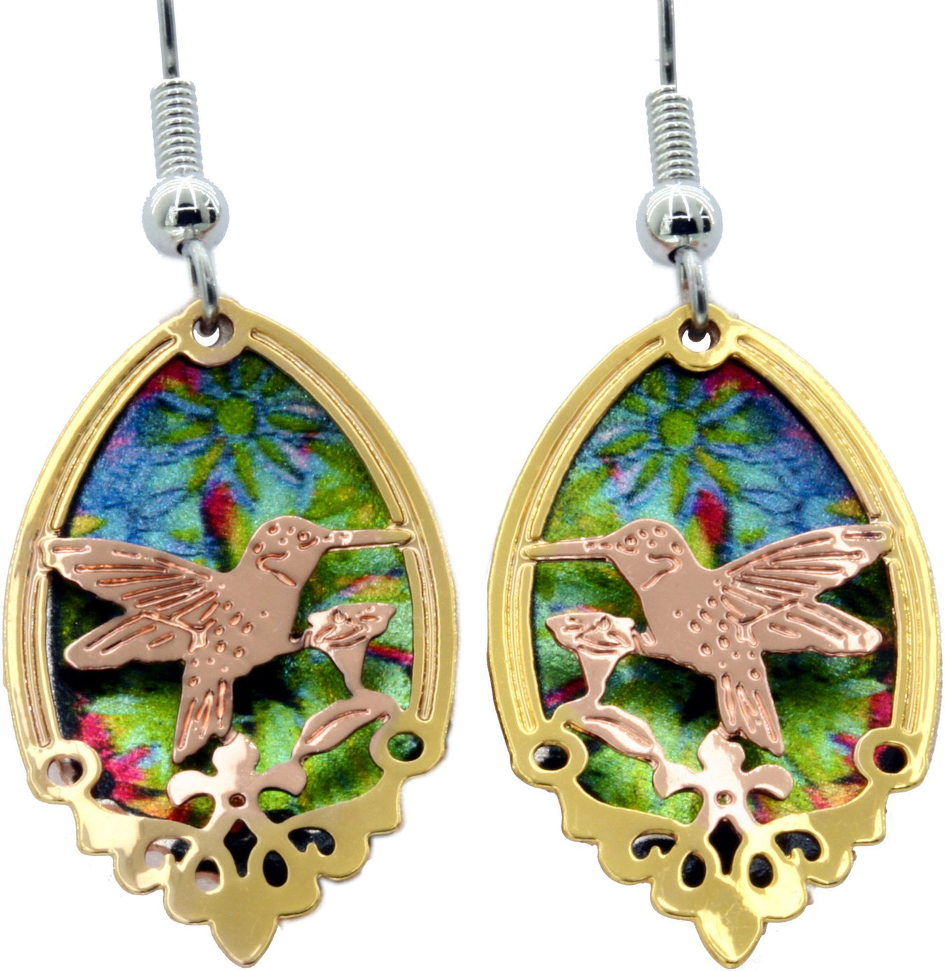 Colourful Sparkle Earrings - Oscardo