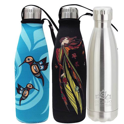 Stainless Steel Bottles with Sleeves - Oscardo