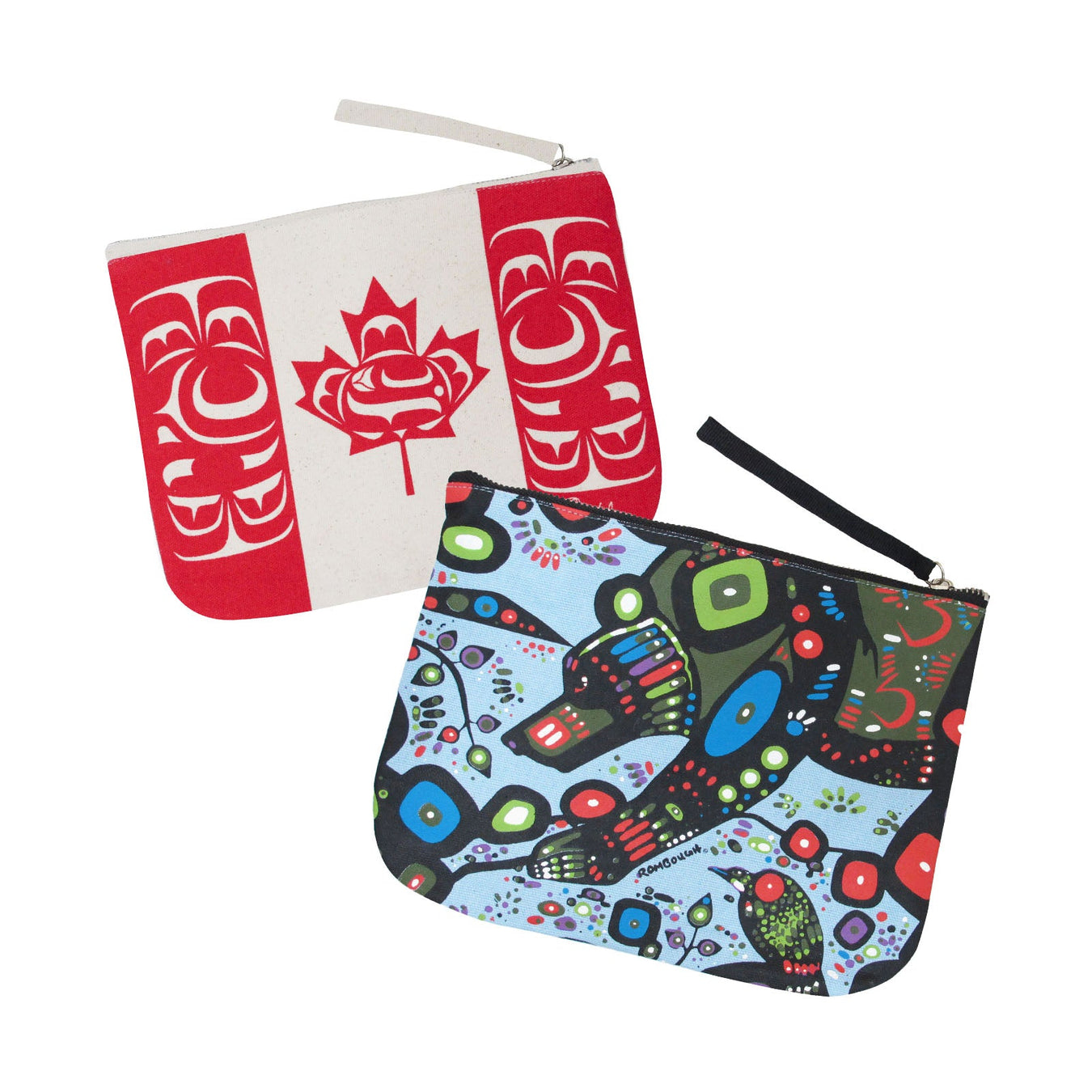Cotton Zip Pouches