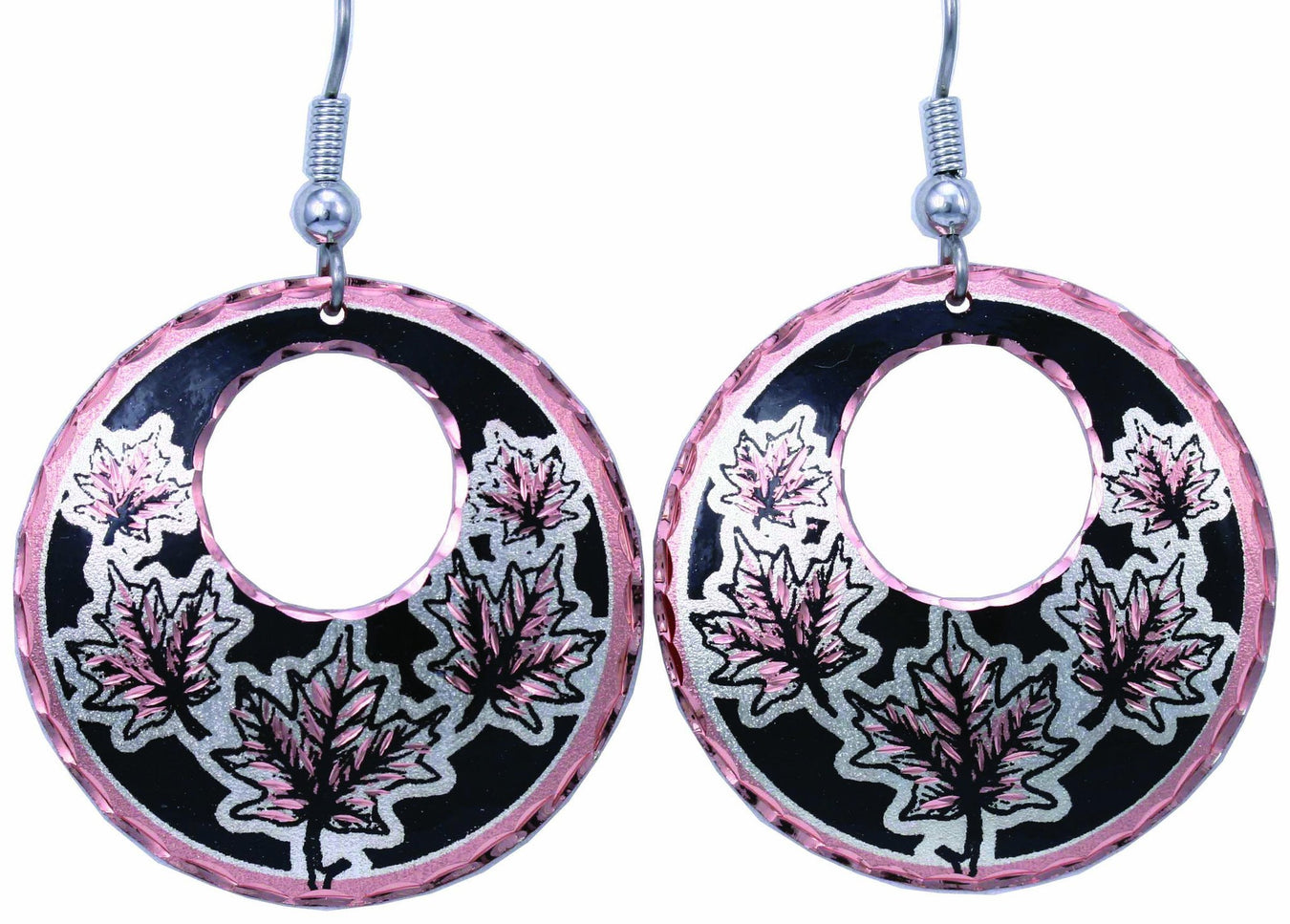 Round Cut-Out Earrings - Oscardo
