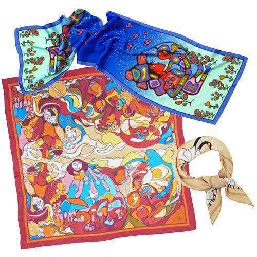 Silk Scarves - Oscardo