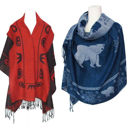 Woven Reversible Shawls - Oscardo