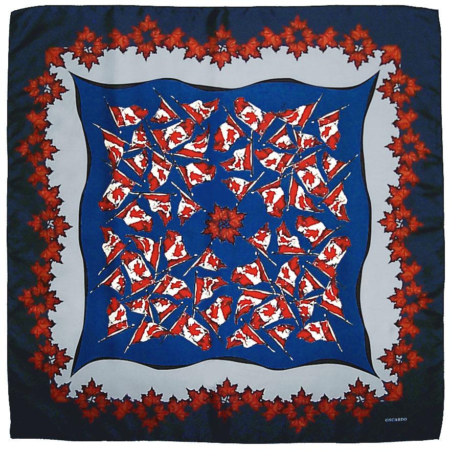 Microfibre Satin Square Scarves - Oscardo