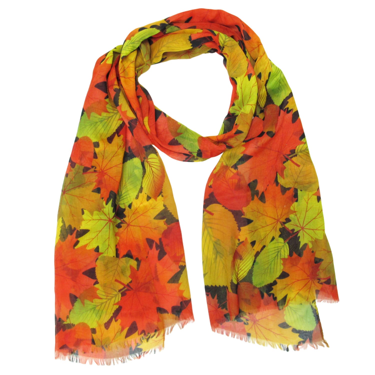 Fall Leaves Eco-Scarf - Out of Stock