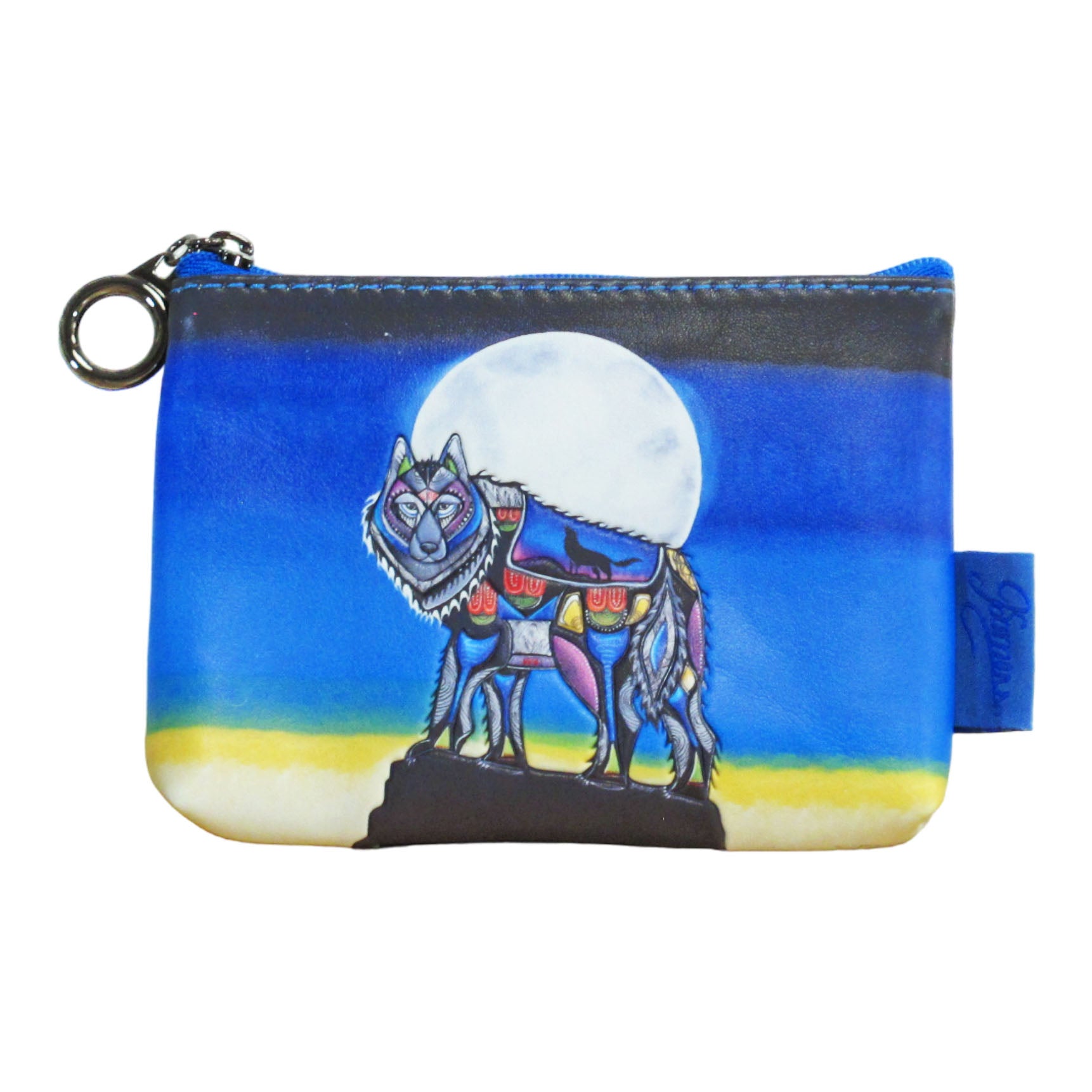 Jessica Somers Wolf Coin Purse