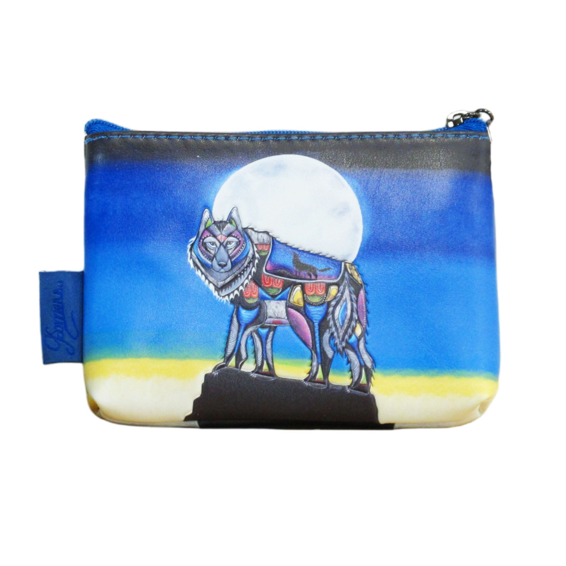 Jessica Somers Wolf Coin Purse