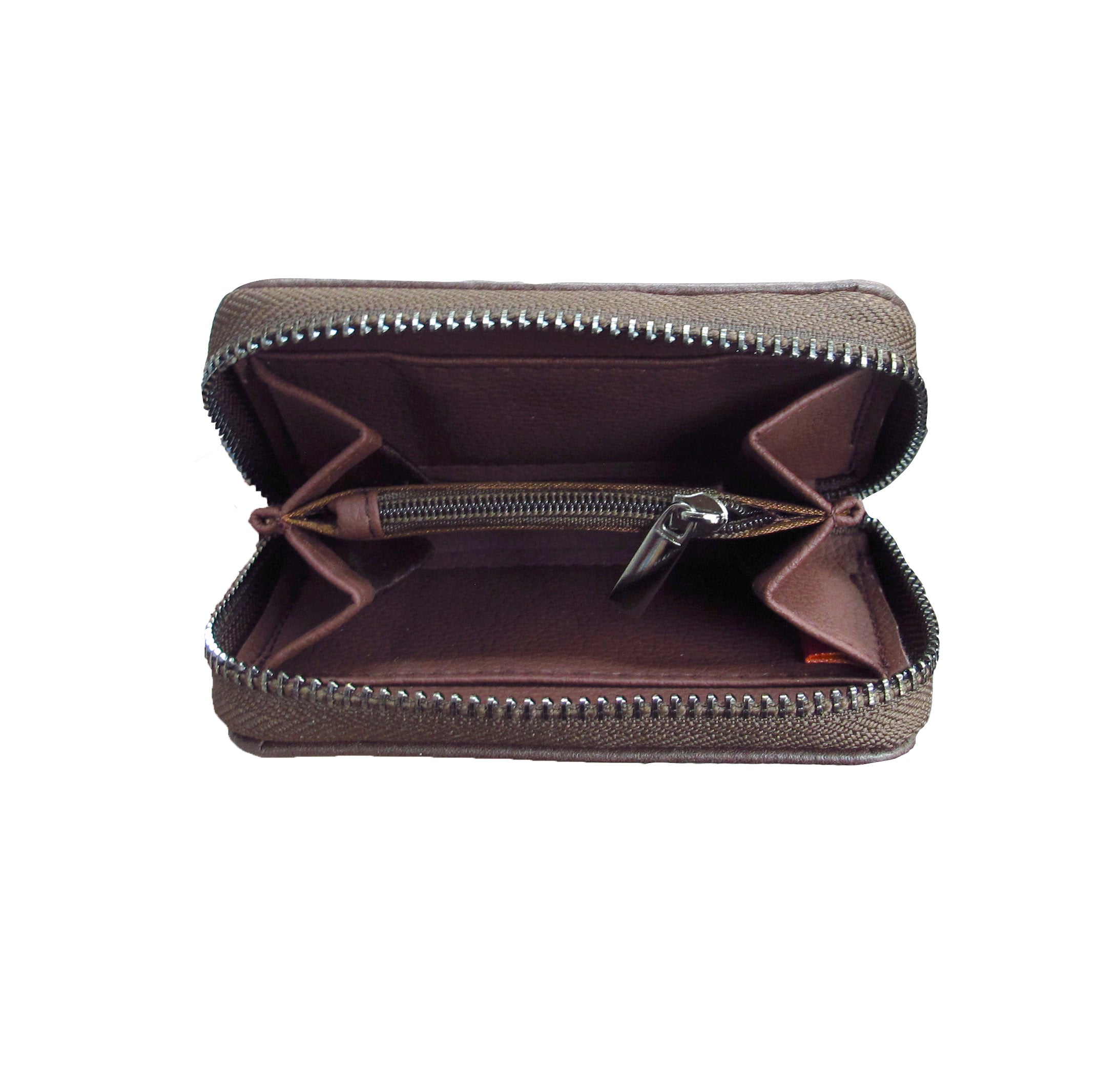 Emily Kewageshig A Skirt with a Story Zip-Around Coin Wallet