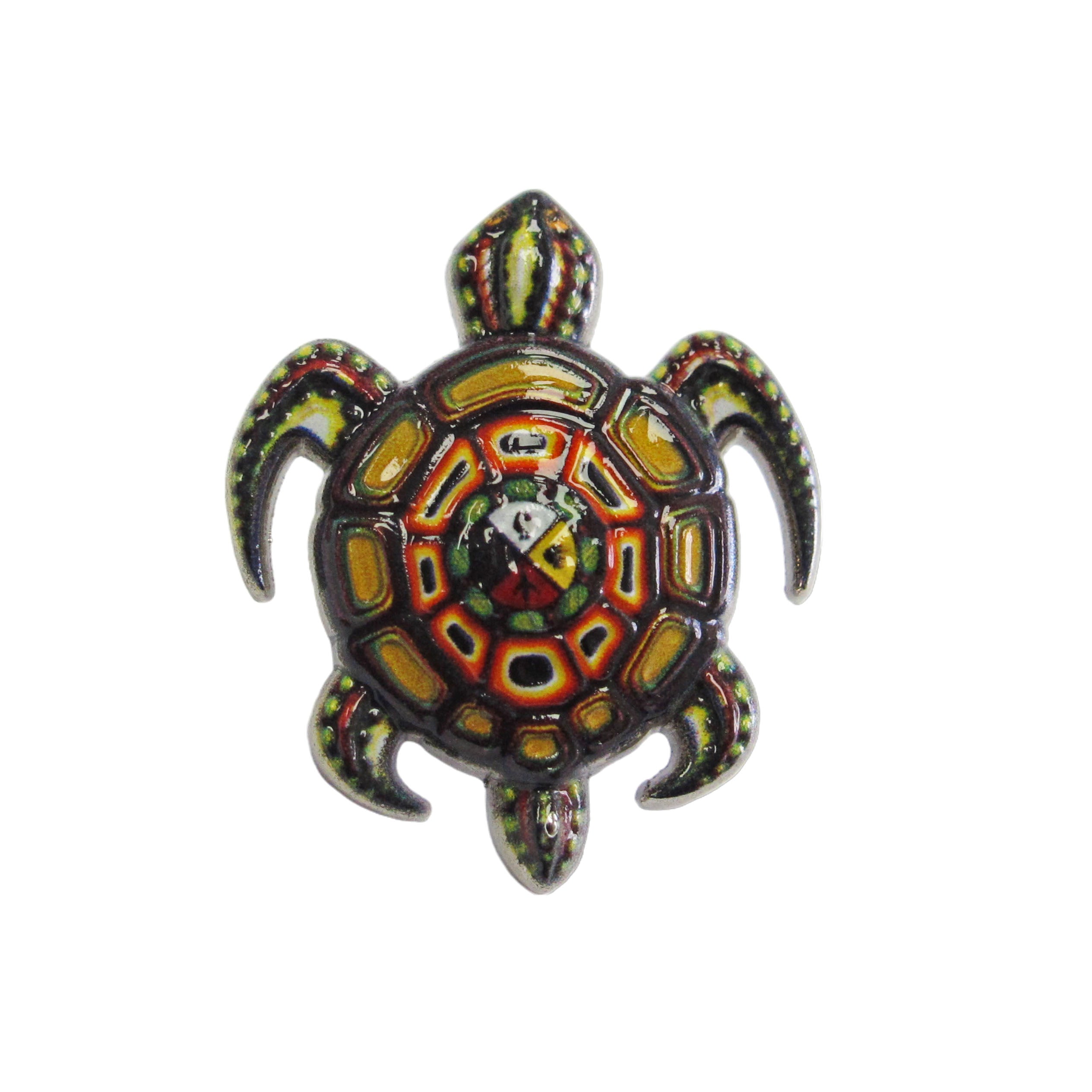 James Jacko Medicine Turtle Pin - Out of Stock