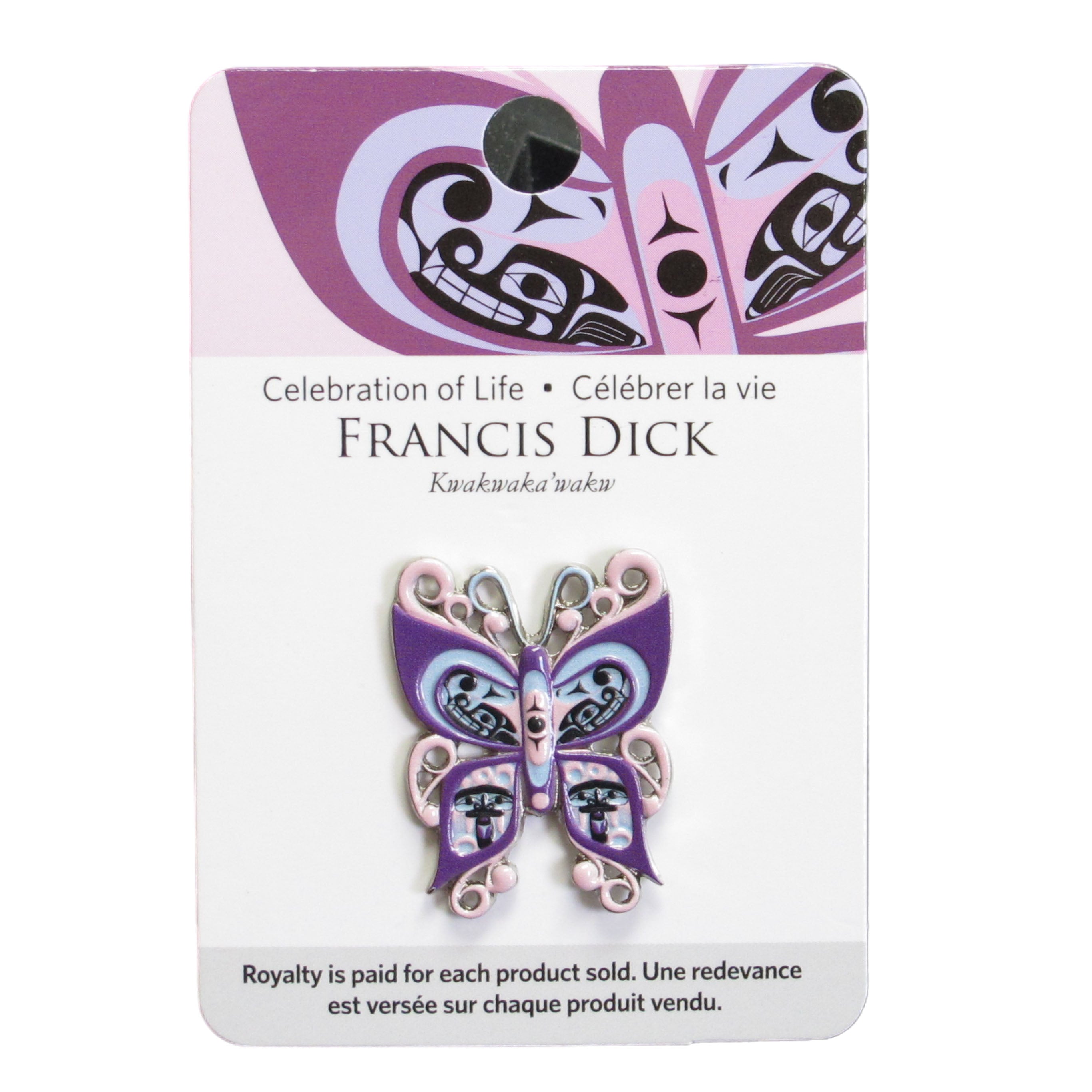 Francis Dick Celebration of Life Pin