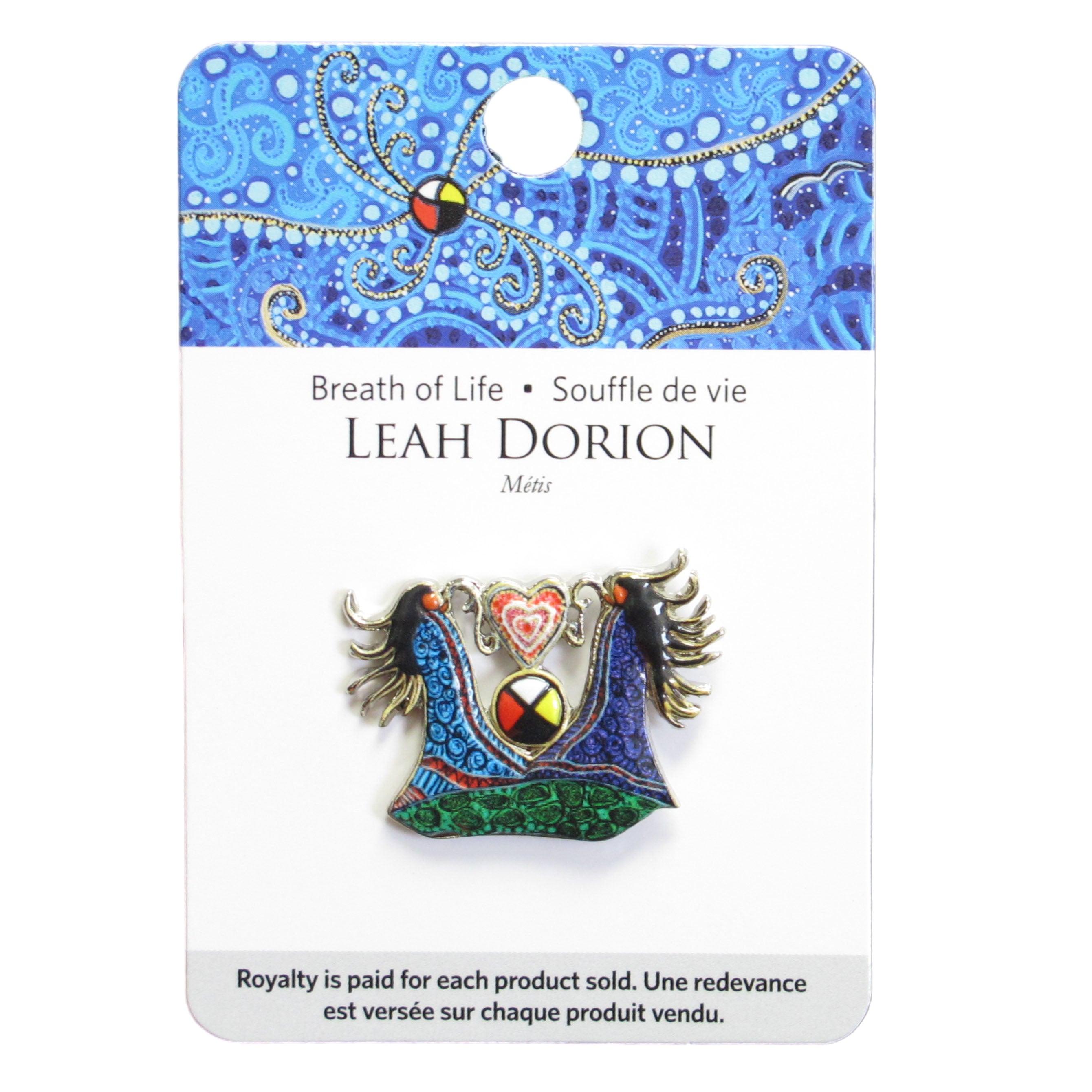 Leah Dorion Breath of Life Pin - Out of Stock