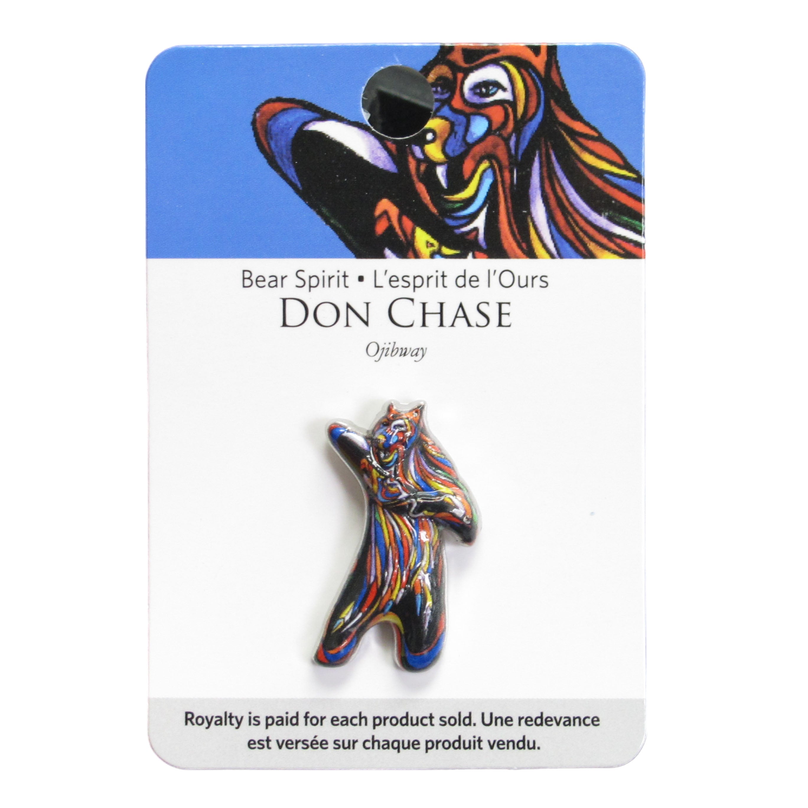 Don Chase Bear Spirit Pin