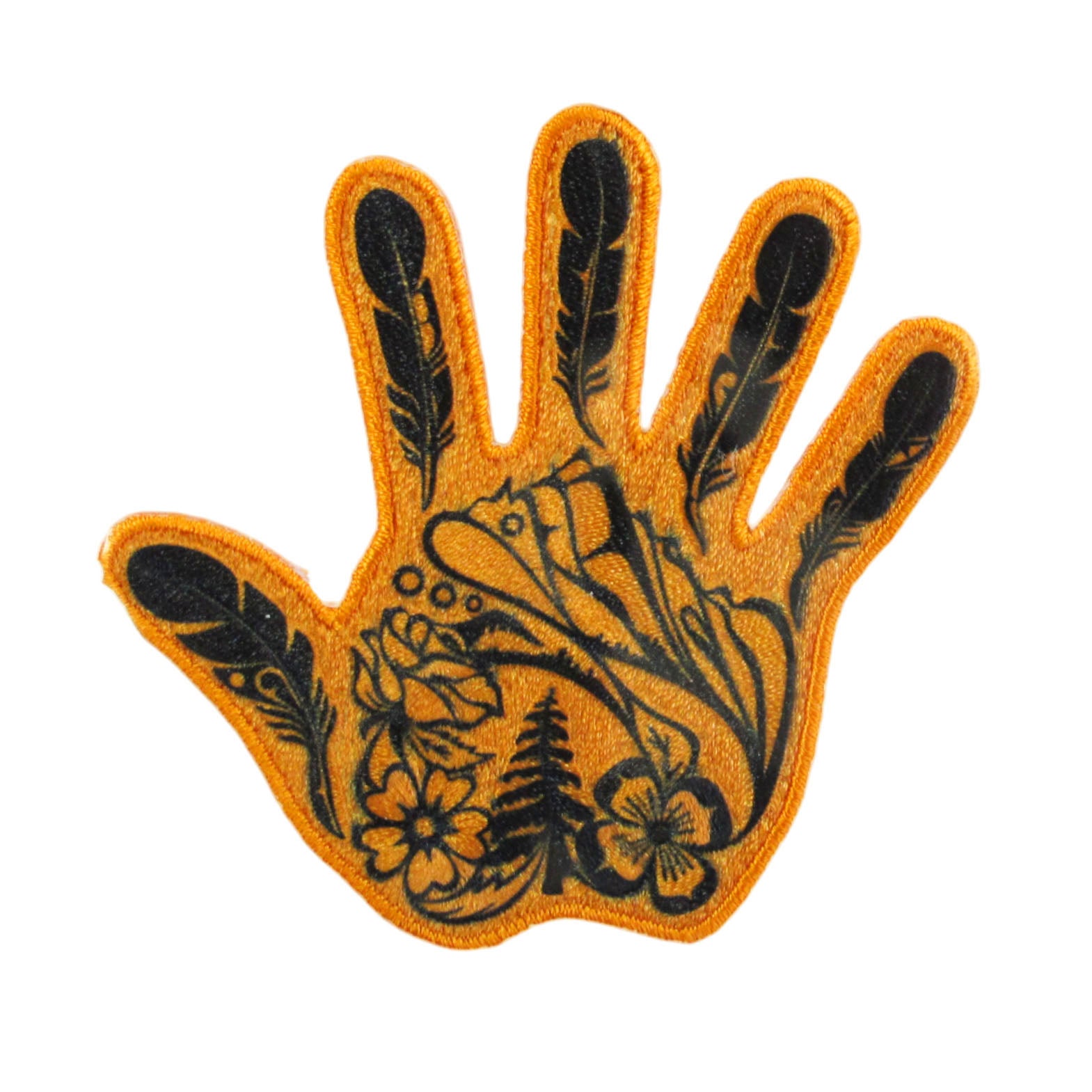 Michelle Stoney Gitxsan Hand Iron-on Patch