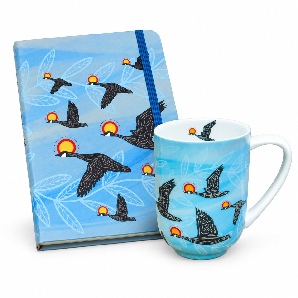 Eruoma Awashish Niskak (Geese) Gift Bundle - Indigenous First Nations Art, Designed in Canada