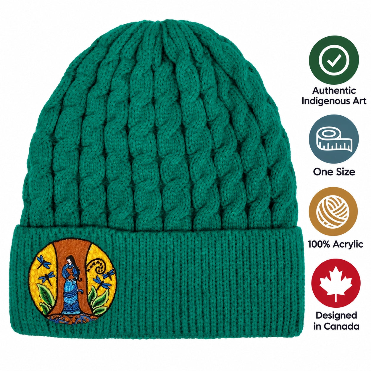 Leah Dorion Strong Earth Woman Holiday Gift Bundle - Indigenous Métis Art, Designed in Canada