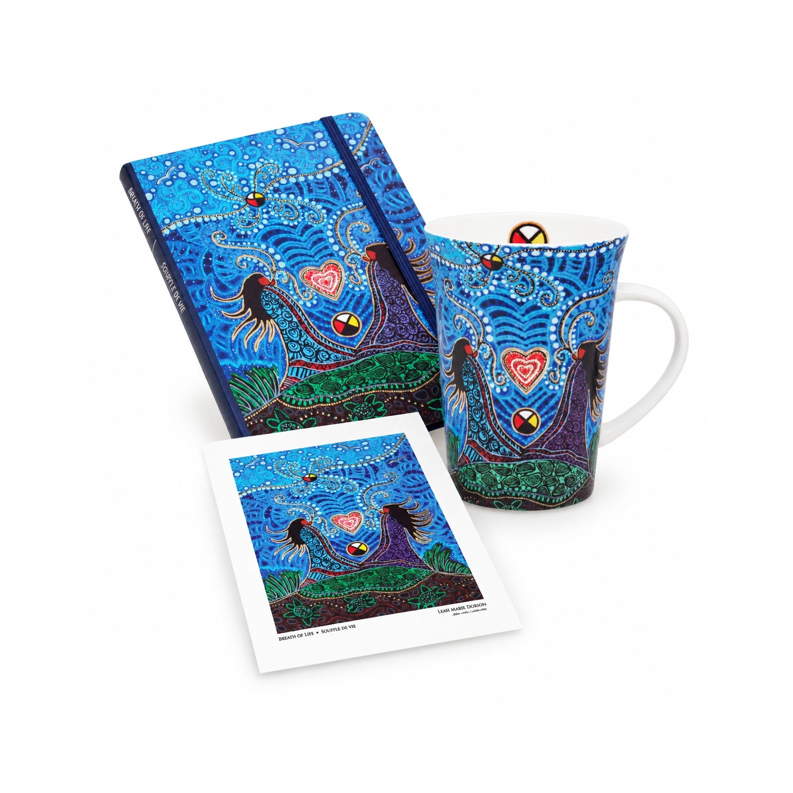Leah Dorion Breath of Life Indigenous Art Gift Bundle
