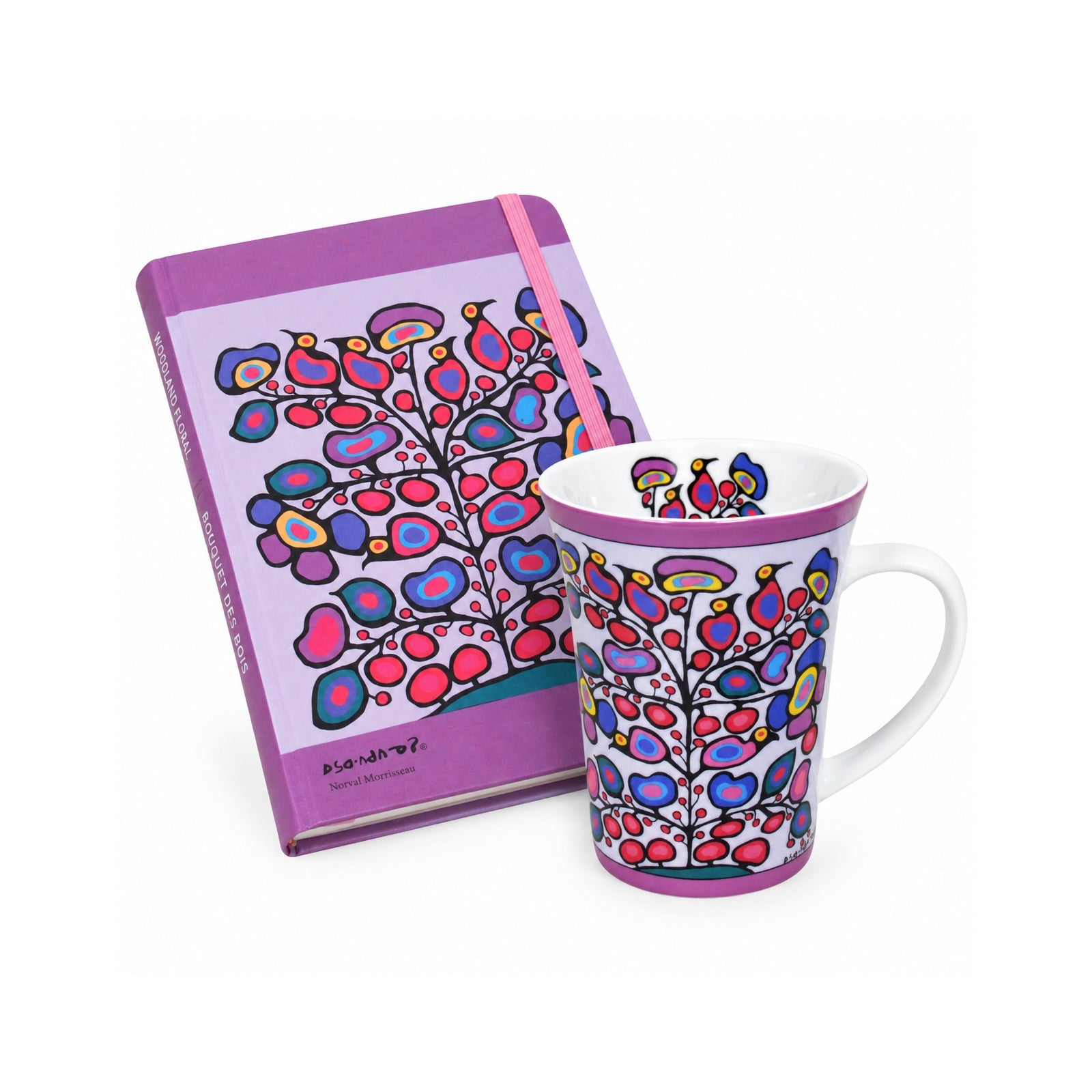 Norval Morrisseau Woodland Floral Indigenous First Nations Gift Bundle
