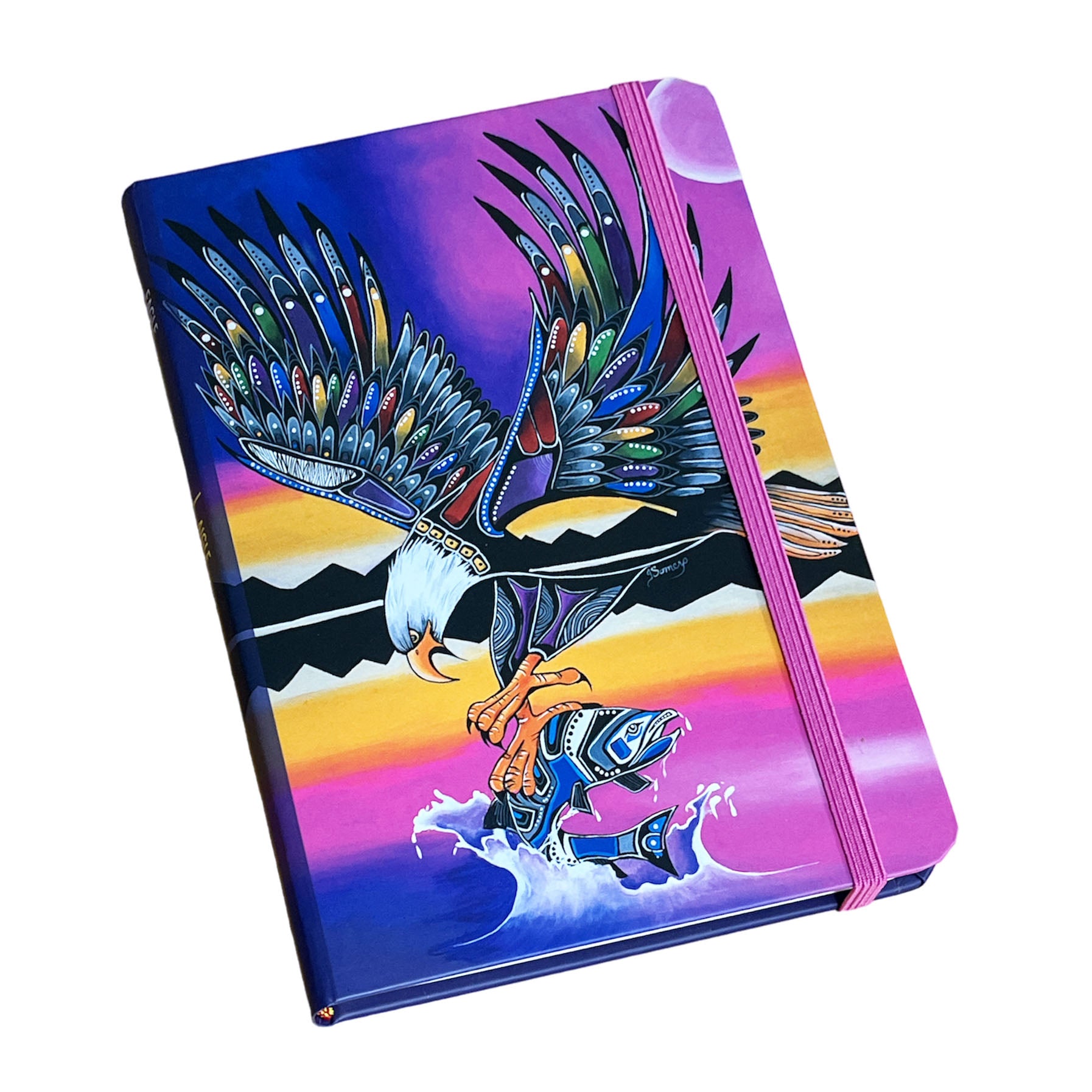 Jessica Somers Eagle Hardcover Journal