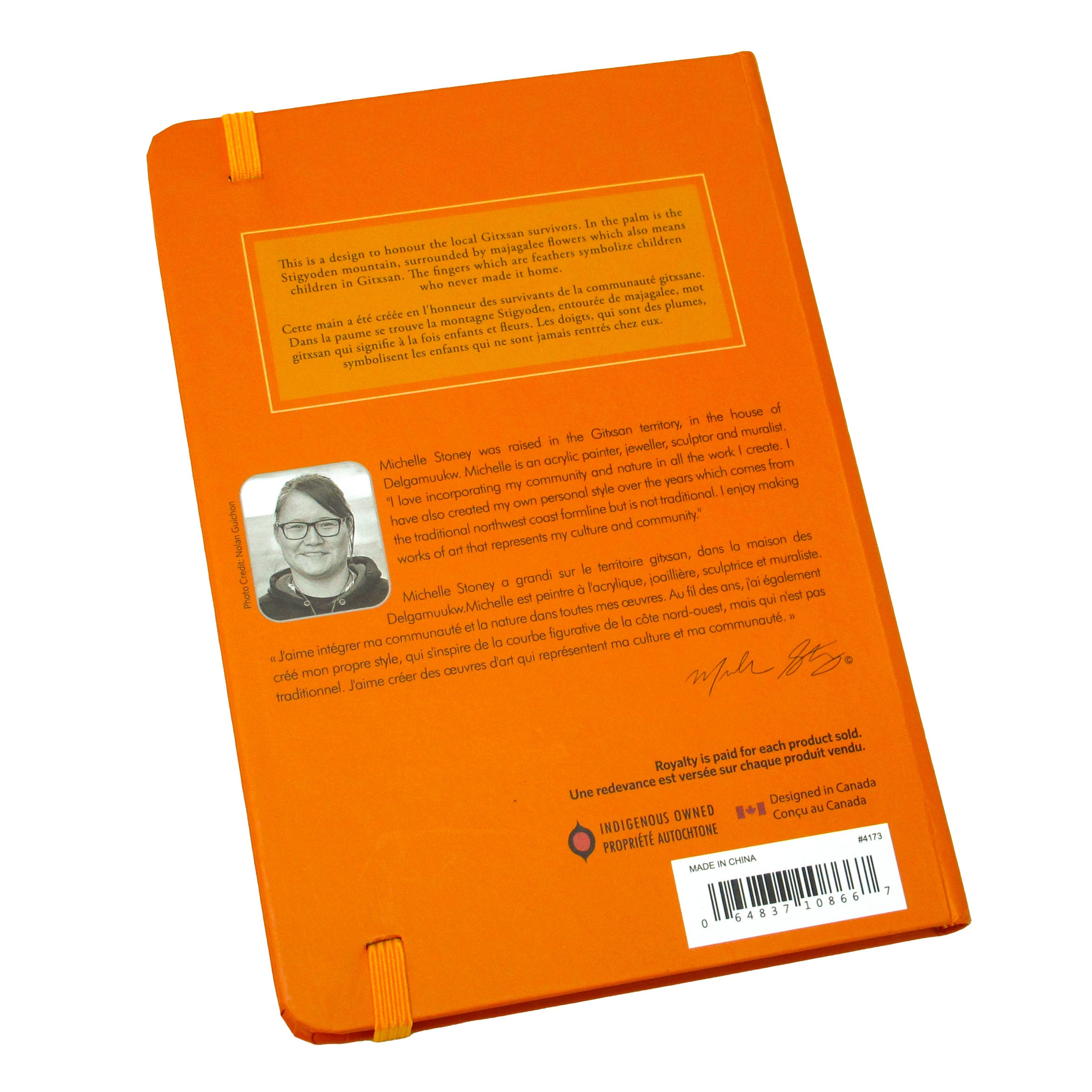 Michelle Stoney Gitxsan Hand Hardcover Journal