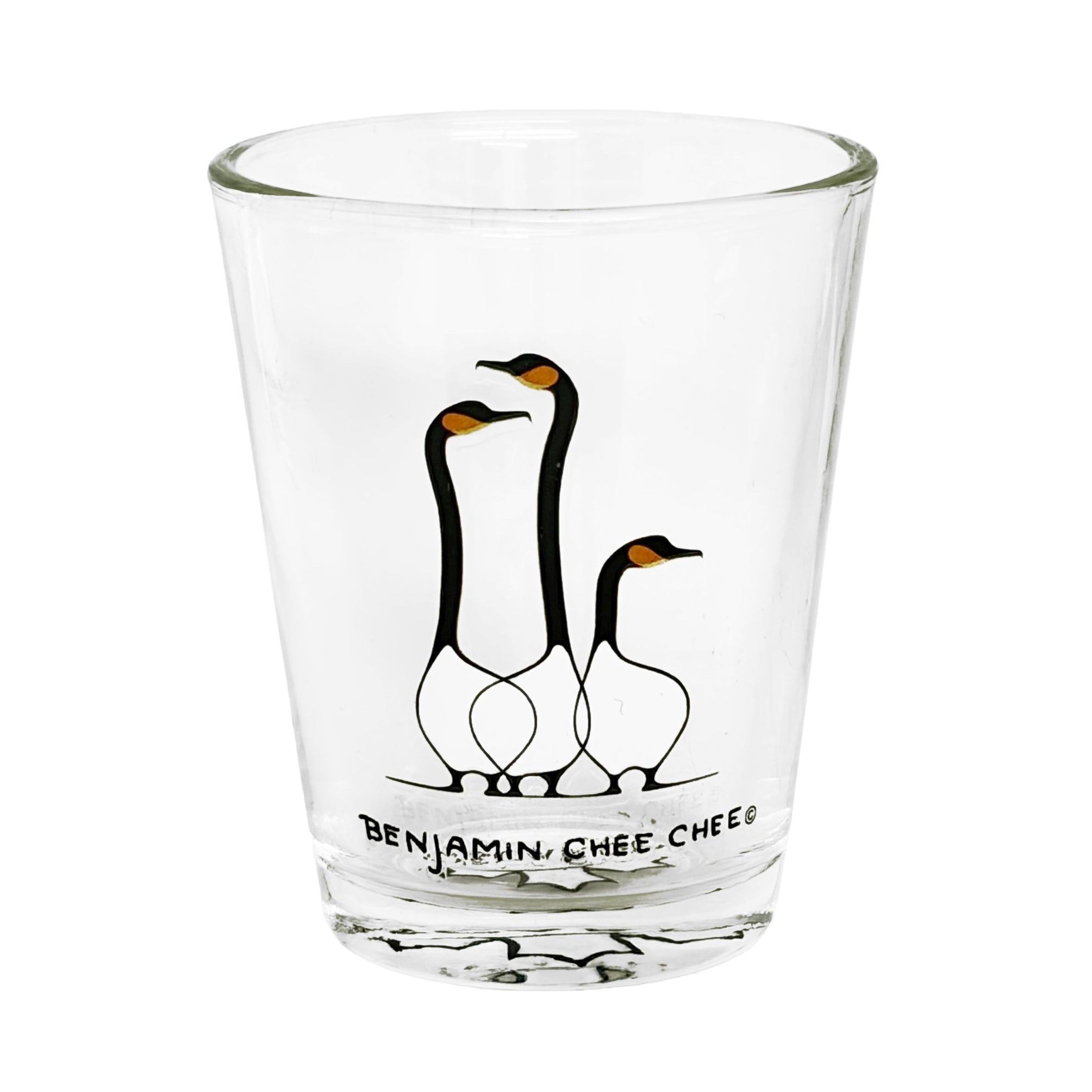 Benjamin Chee Chee Friends Small Glass