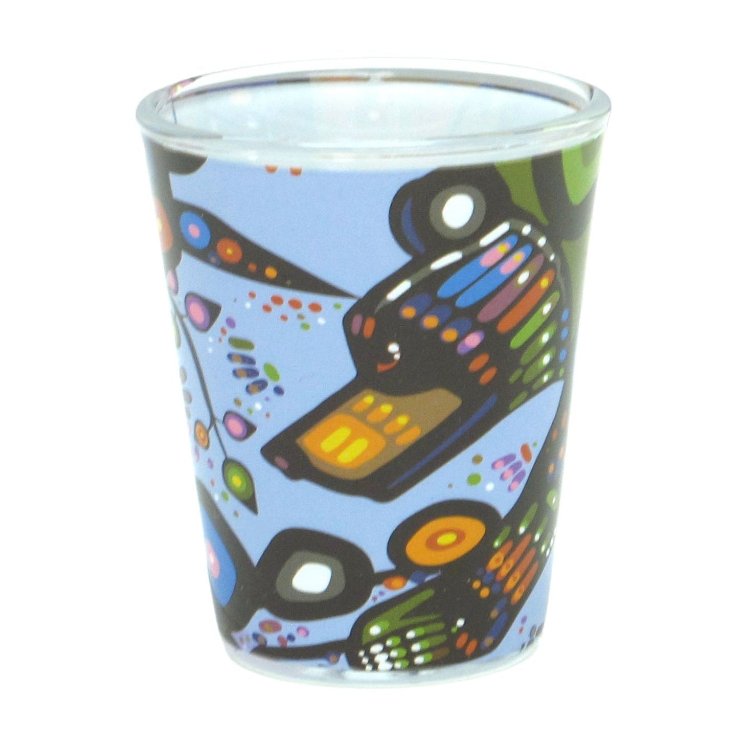 John Rombough Bear  Small Glass