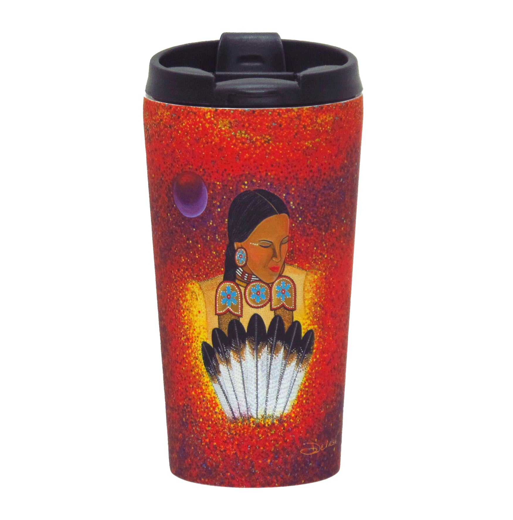 Delree Dumont Moon Whispers Dance Travel Mug