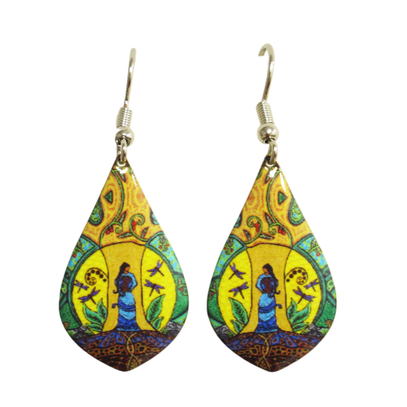 Leah Dorion Strong Earth Woman Gallery Collection Earrings