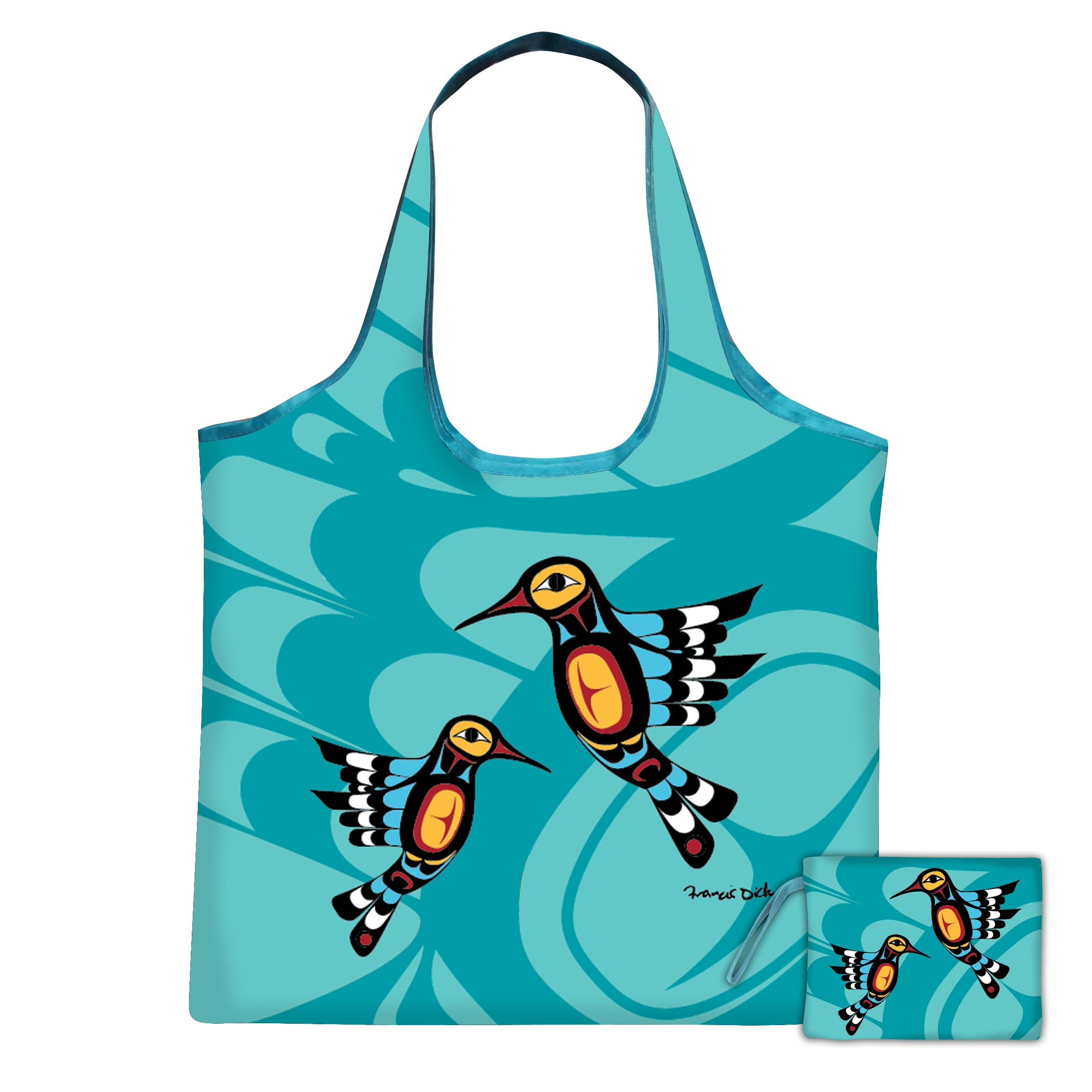 Francis Dick Hummingbird Eco-Reusable Bag