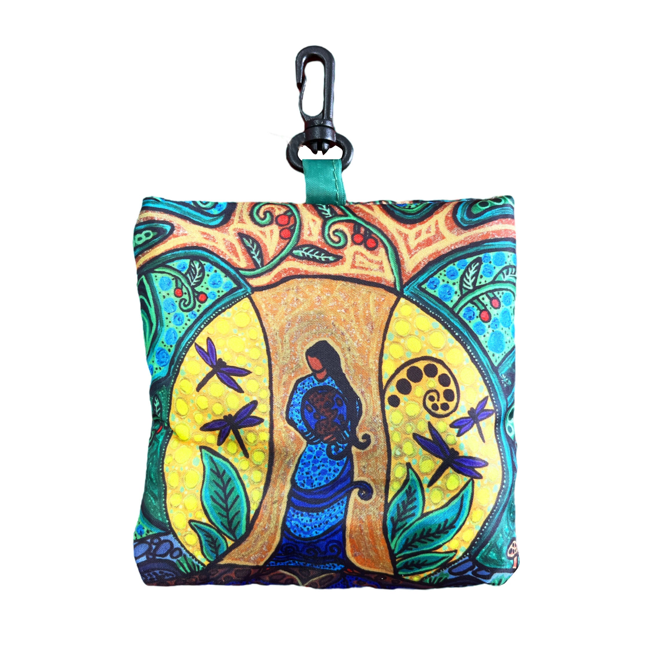 Leah Dorion Strong Earth Woman Travel Laundry Bag