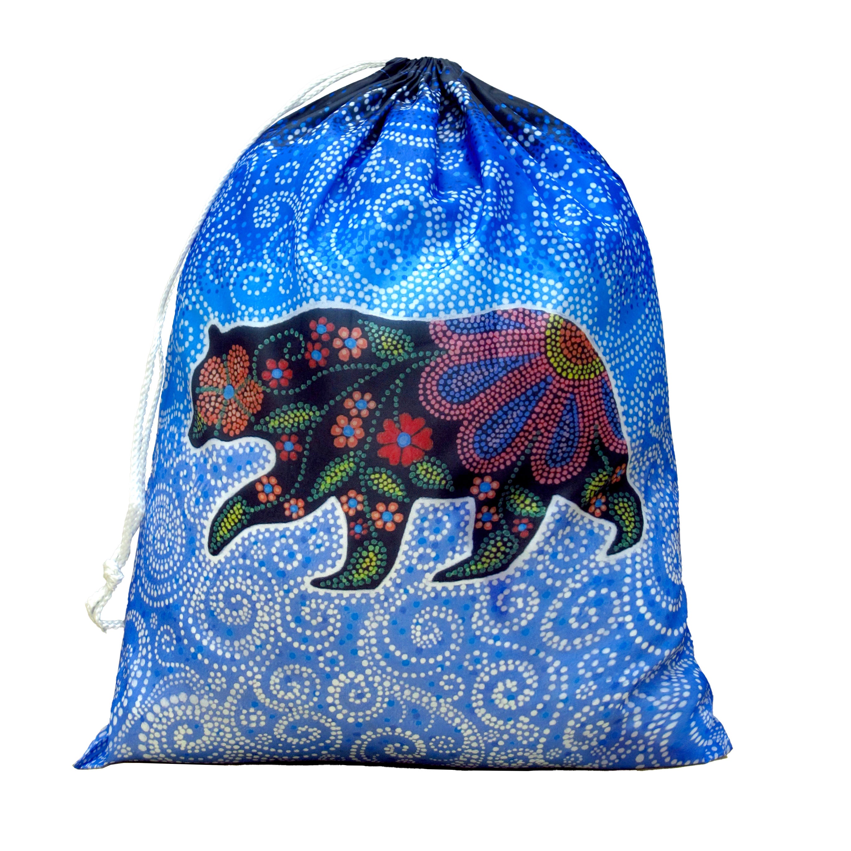 Kim McDonough Celestial Bear Travel Laundry Bag