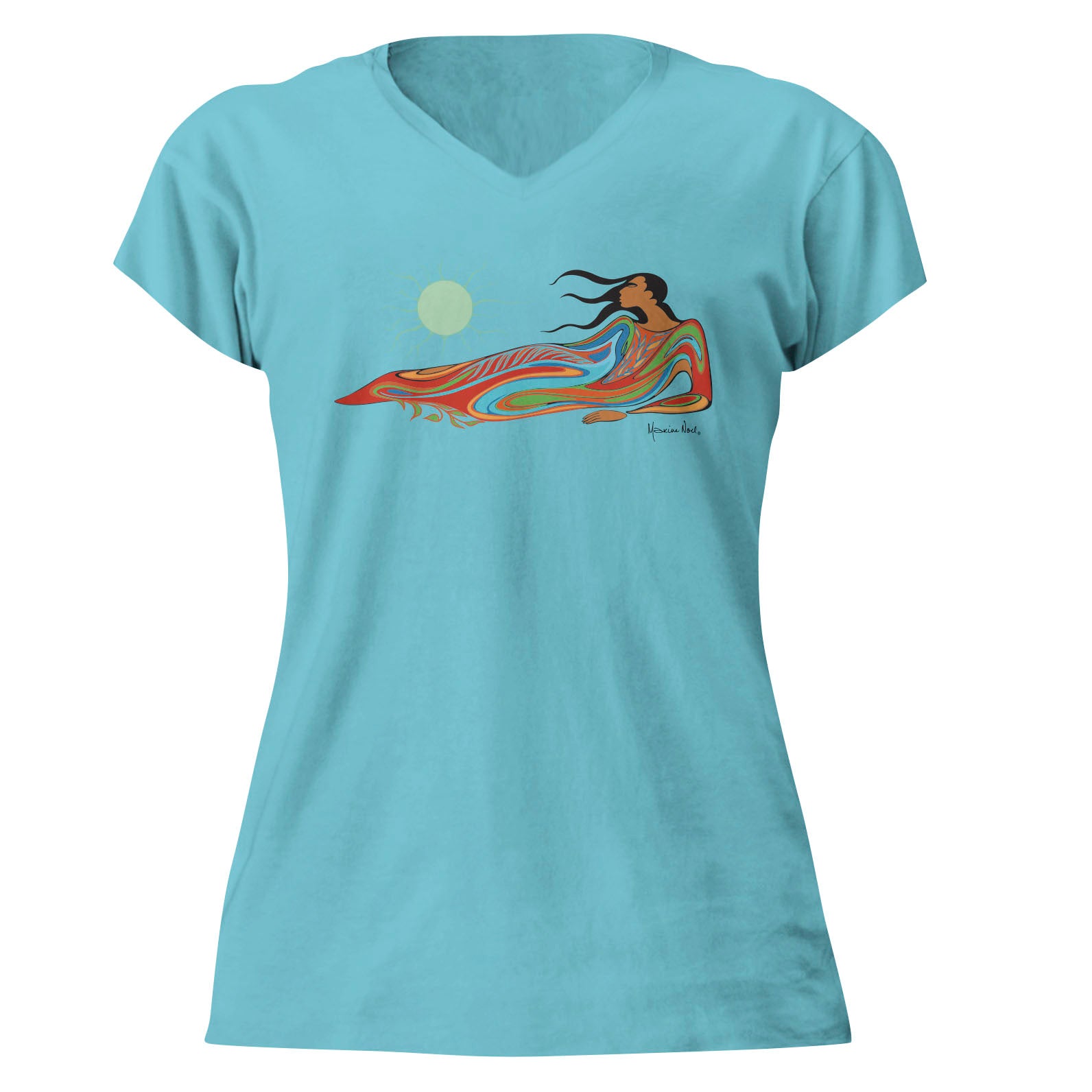Maxine Noel Mother Earth V-neck Tshirt