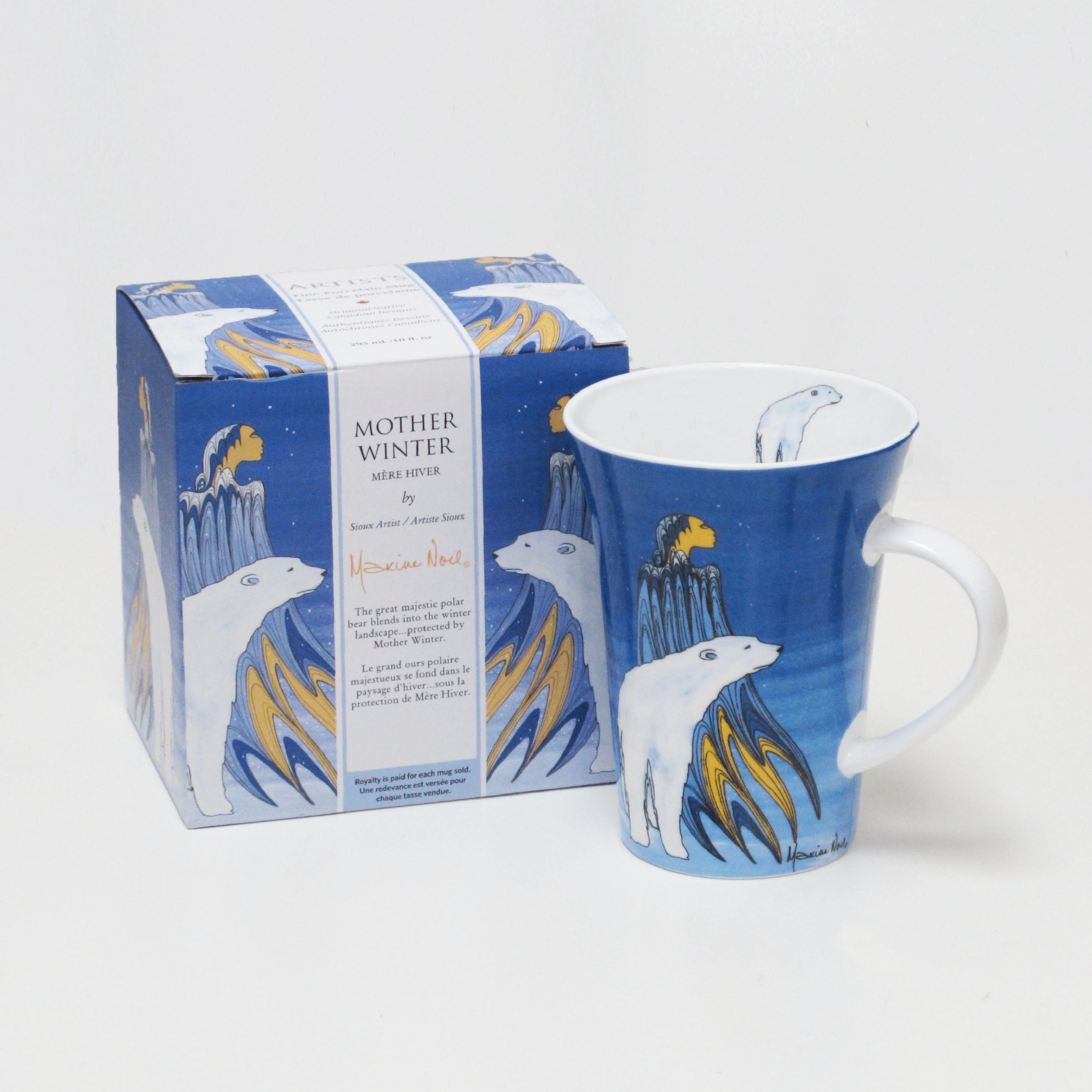 Maxine Noel 'Mother Winter' Porcelain Mug