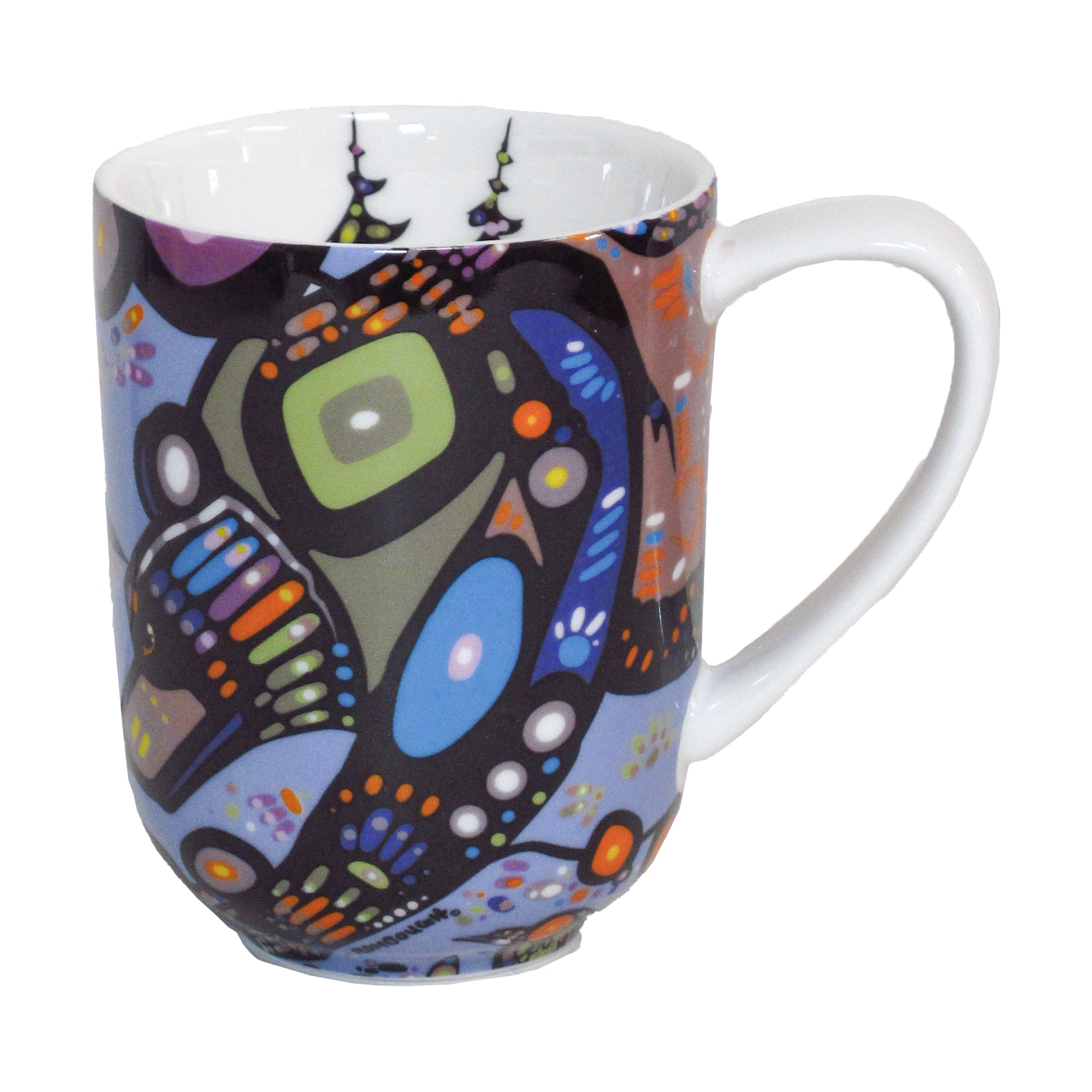 John Rombough Bear Porcelain Mug