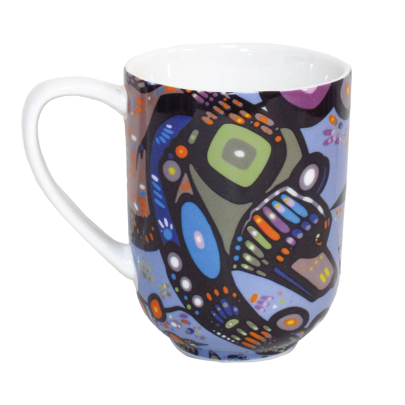 John Rombough Bear Porcelain Mug