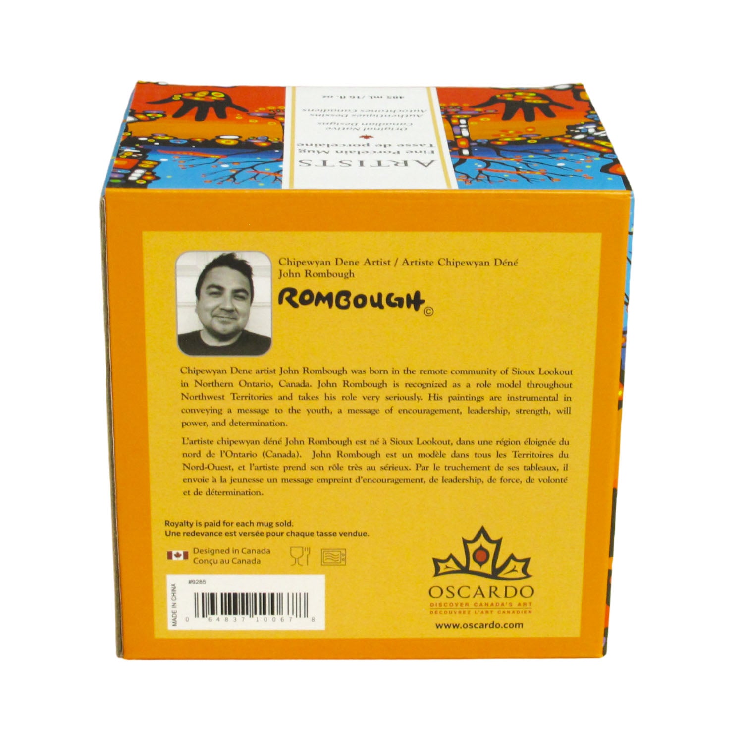 John Rombough Remember Porcelain Mug