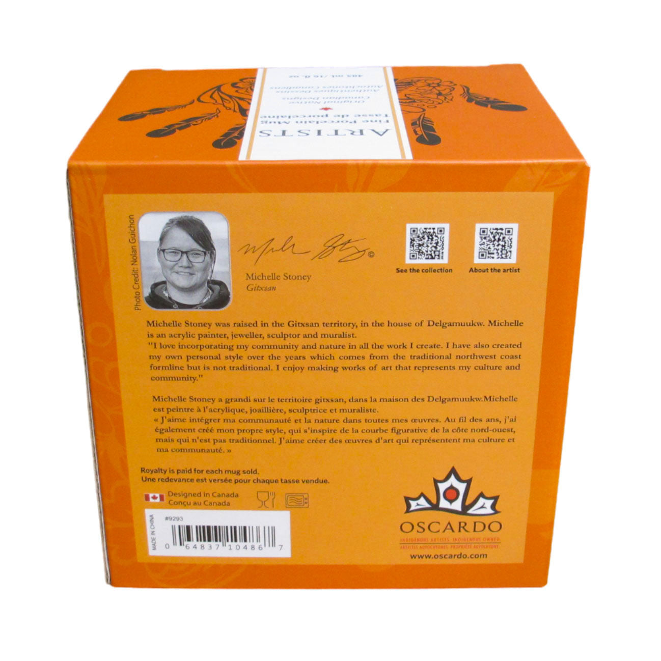 Michelle Stoney Gitxsan Hand Porcelain Mug