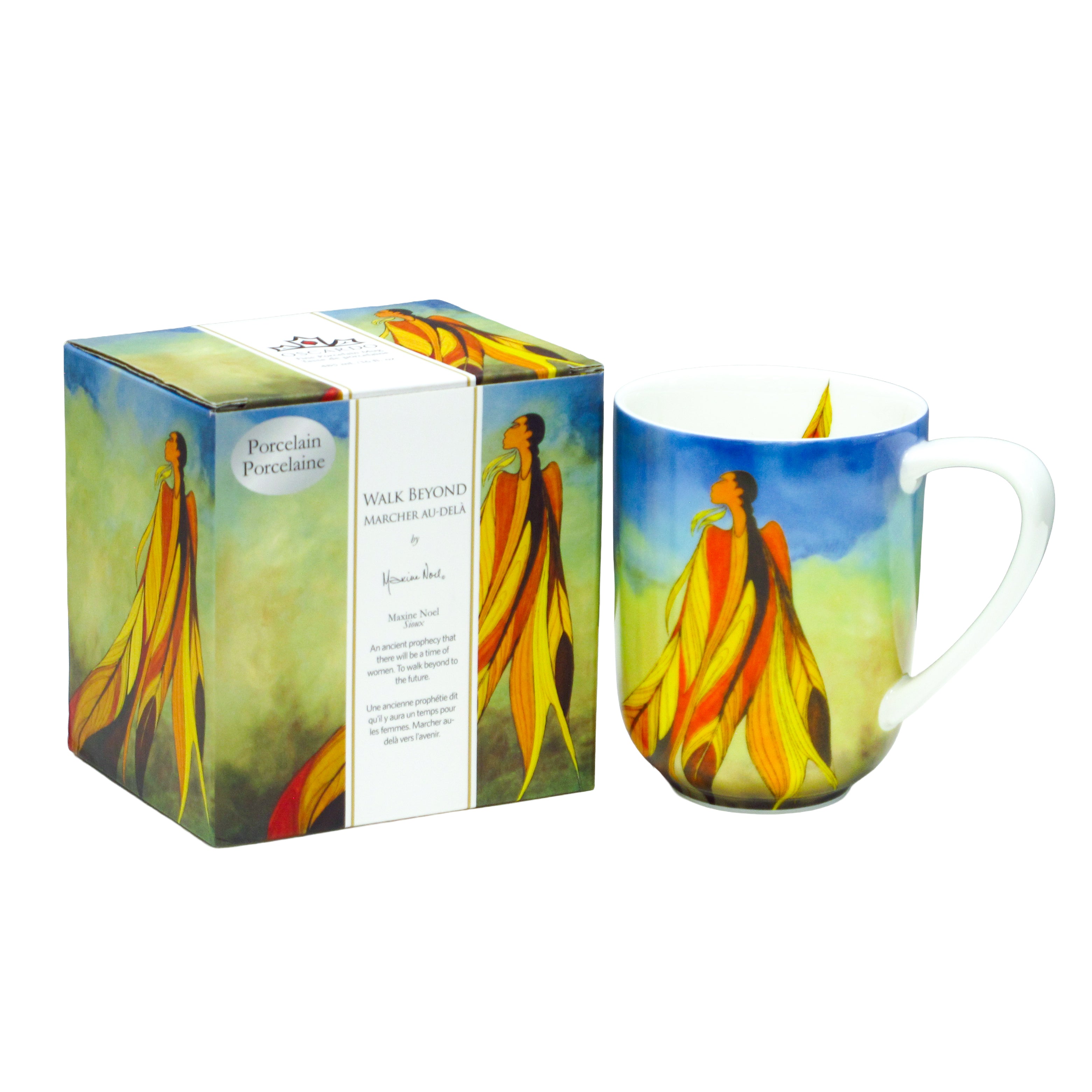 Maxine Noel Walk Beyond Porcelain Mug Broad