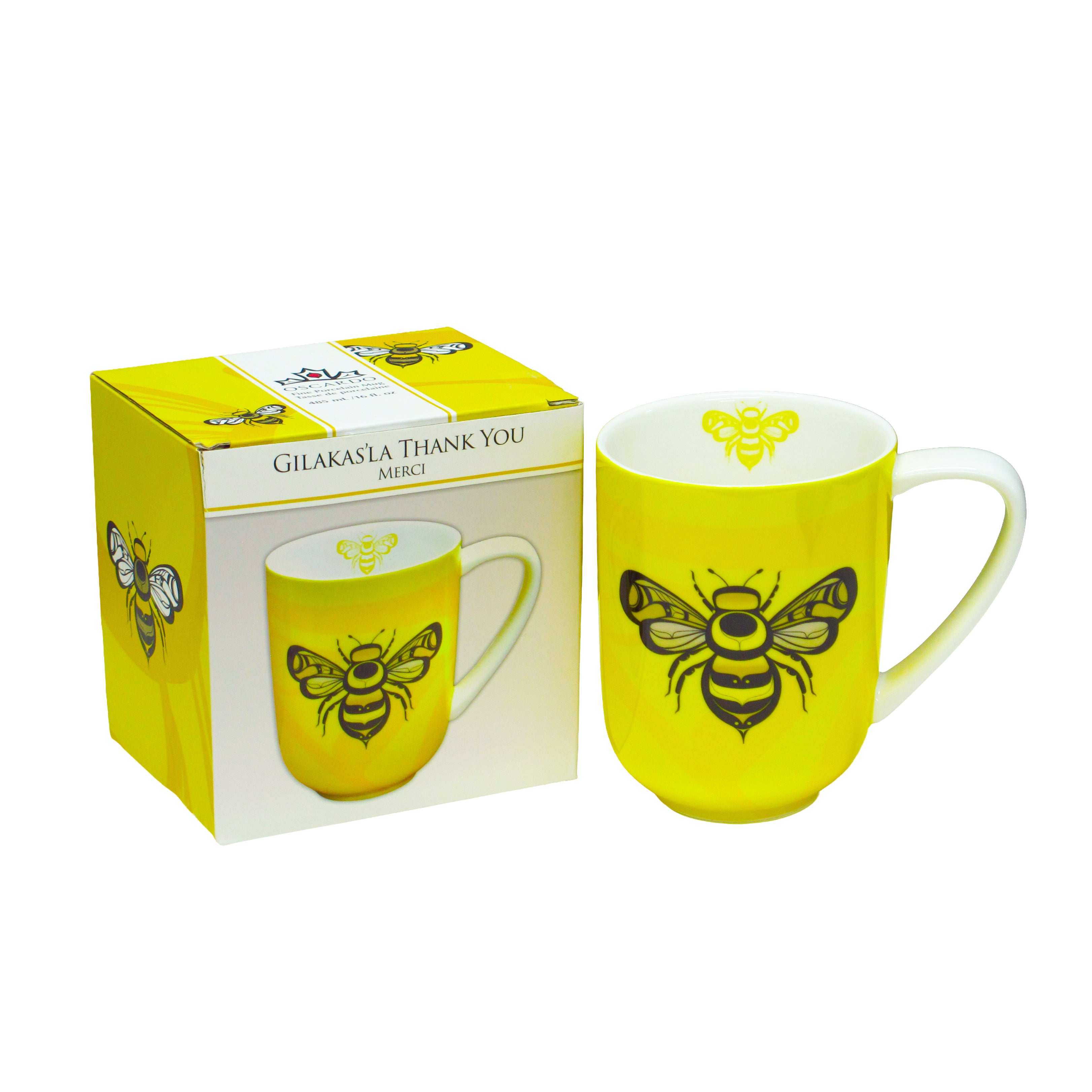 Adam Lewis Gilakas’la (Thank you) Porcelain Mug